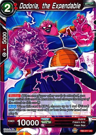 Dodoria, the Expendable (TB3-011) [Clash of Fates] | Dragon's Lair Comics and Fantasy Houston TX