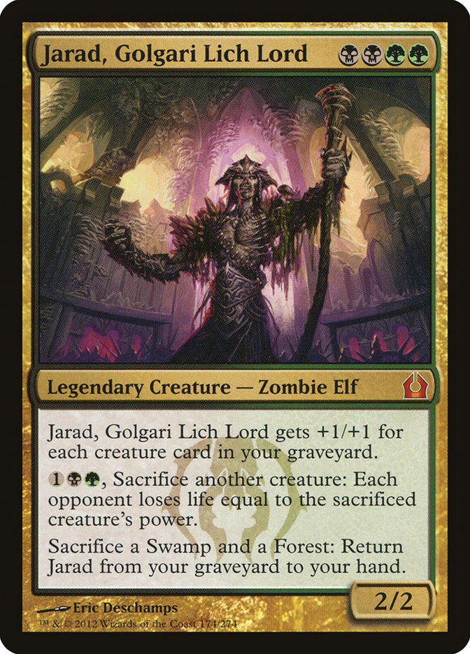 Jarad, Golgari Lich Lord [Return to Ravnica] | Dragon's Lair Comics and Fantasy Houston TX