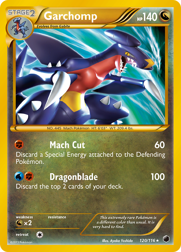 Garchomp (120/116) [Black & White: Plasma Freeze] | Dragon's Lair Comics and Fantasy Houston TX