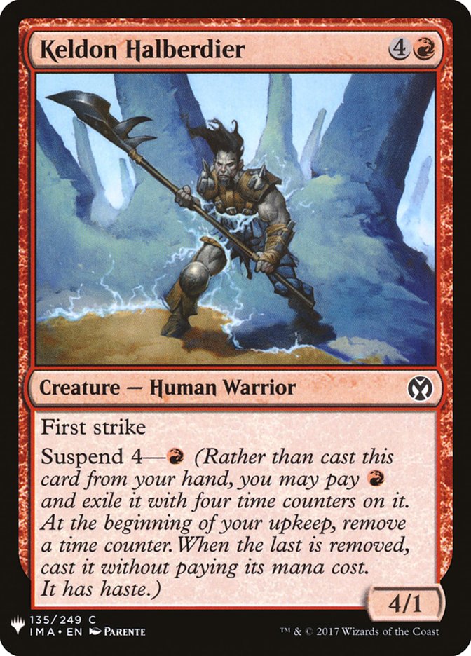 Keldon Halberdier [Mystery Booster] | Dragon's Lair Comics and Fantasy Houston TX