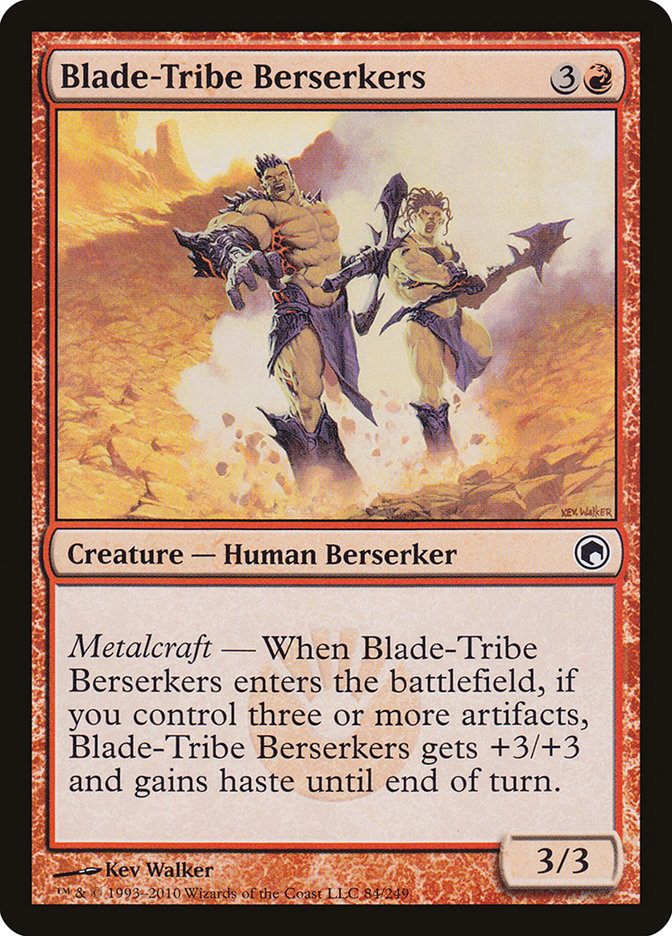 Blade-Tribe Berserkers [Scars of Mirrodin] | Dragon's Lair Comics and Fantasy Houston TX