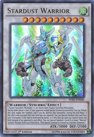 Stardust Warrior [SDSE-EN040] Ultra Rare | Dragon's Lair Comics and Fantasy Houston TX