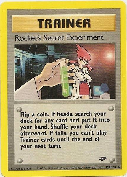 Rocket's Secret Experiment (120/132) [Gym Challenge Unlimited] | Dragon's Lair Comics and Fantasy Houston TX