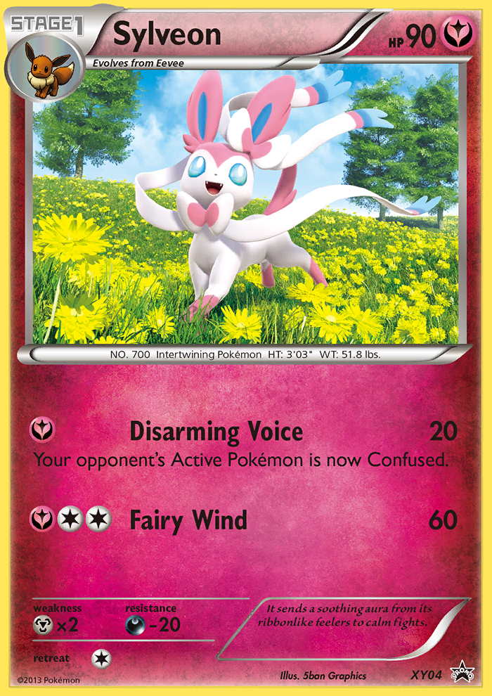 Sylveon (XY04) [XY: Black Star Promos] | Dragon's Lair Comics and Fantasy Houston TX