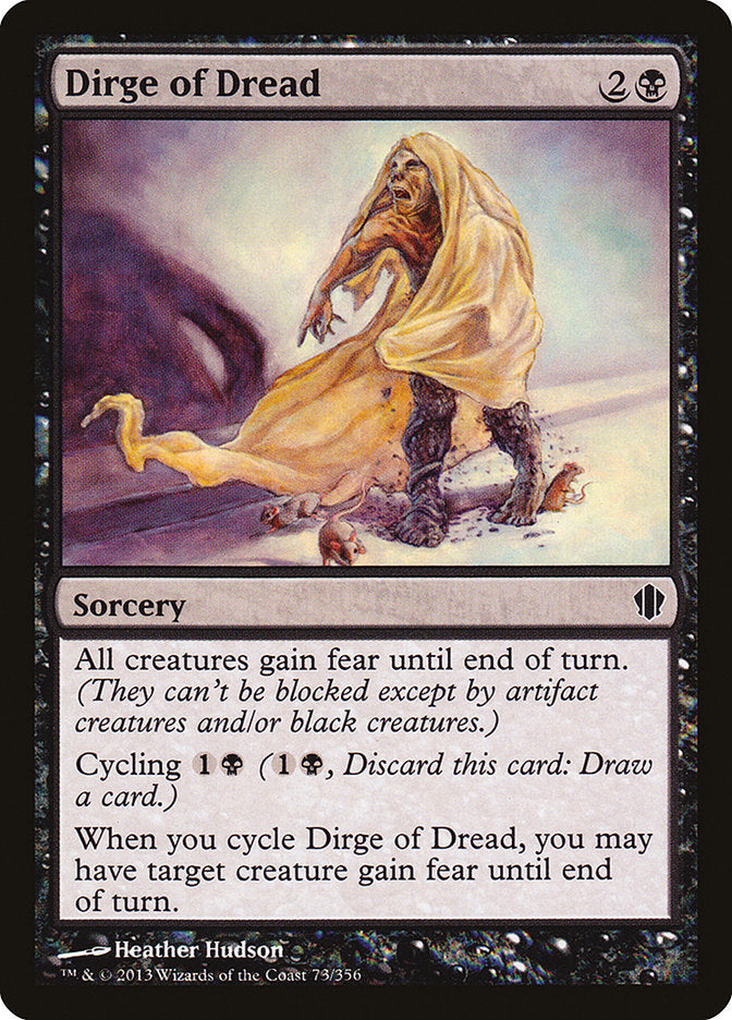 Dirge of Dread [Commander 2013] | Dragon's Lair Comics and Fantasy Houston TX