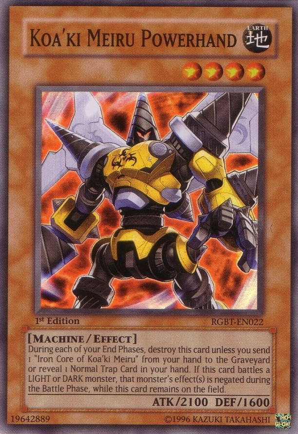Koa'ki Meiru Powerhand [RGBT-EN022] Super Rare | Dragon's Lair Comics and Fantasy Houston TX