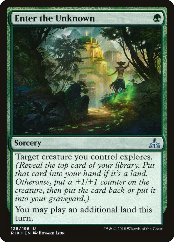 Enter the Unknown [Rivals of Ixalan] | Dragon's Lair Comics and Fantasy Houston TX