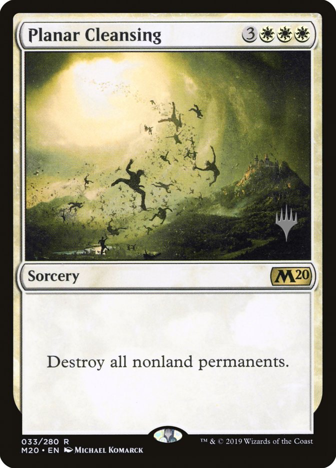 Planar Cleansing (Promo Pack) [Core Set 2020 Promos] | Dragon's Lair Comics and Fantasy Houston TX