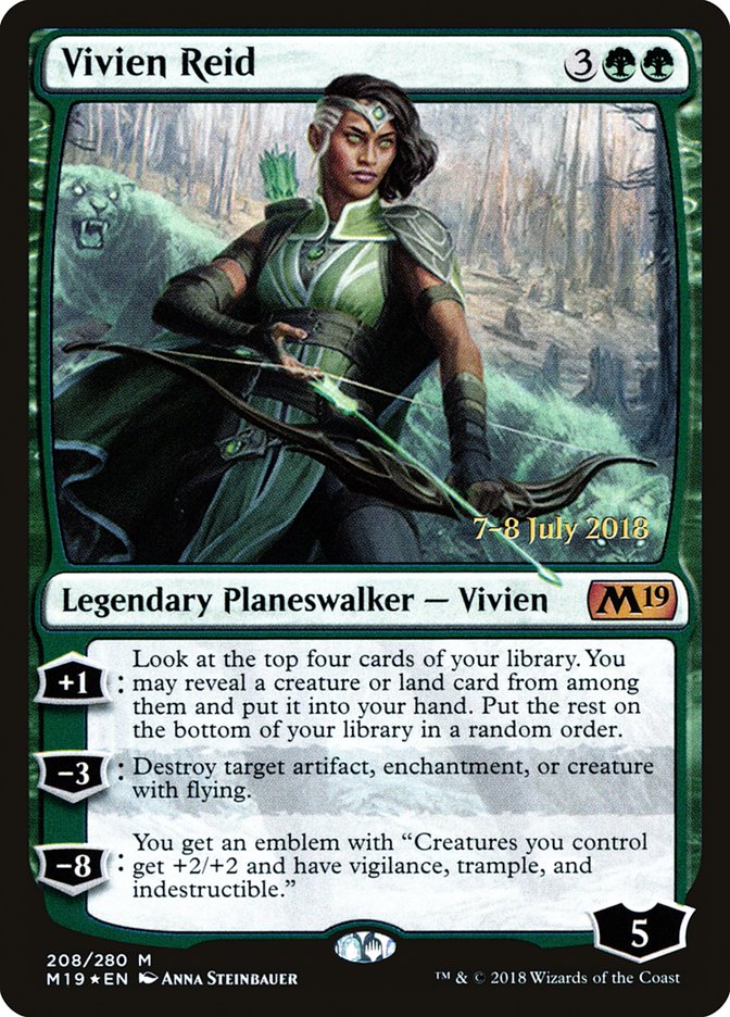 Vivien Reid [Core Set 2019 Prerelease Promos] | Dragon's Lair Comics and Fantasy Houston TX