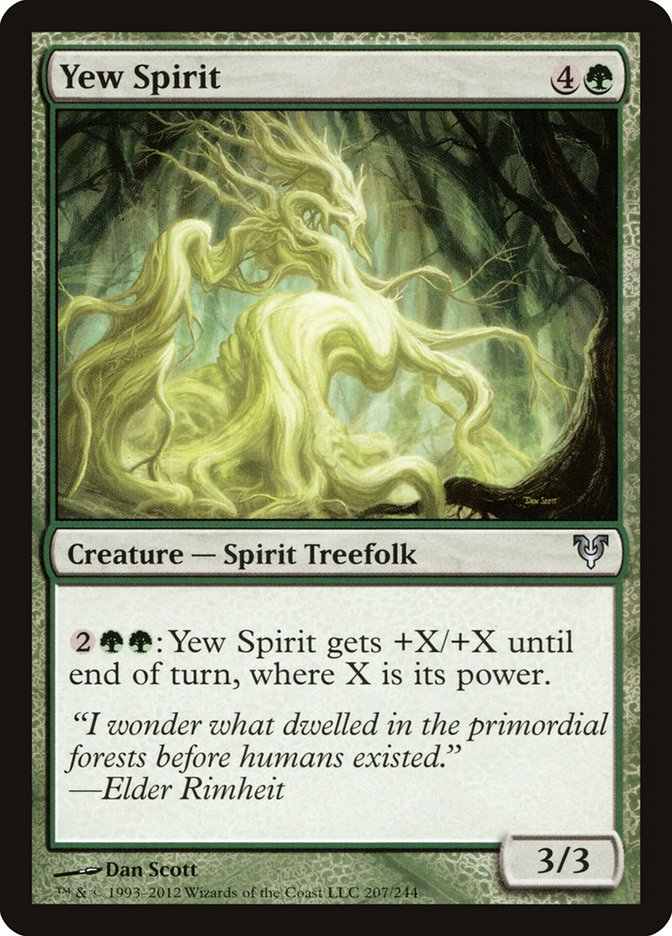 Yew Spirit [Avacyn Restored] | Dragon's Lair Comics and Fantasy Houston TX