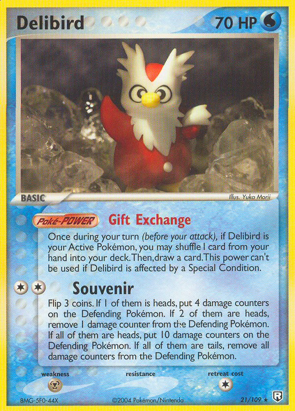 Delibird (21/109) [EX: Team Rocket Returns] | Dragon's Lair Comics and Fantasy Houston TX