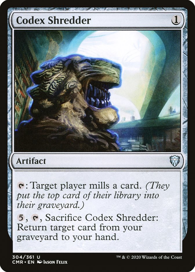 Codex Shredder [Commander Legends] | Dragon's Lair Comics and Fantasy Houston TX