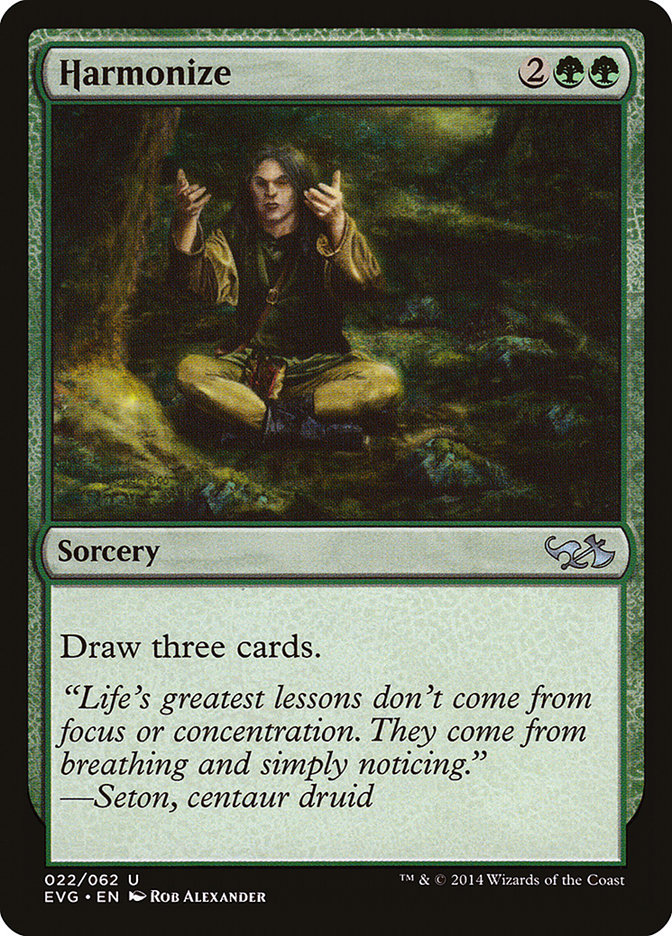 Harmonize (Elves vs. Goblins) [Duel Decks Anthology] | Dragon's Lair Comics and Fantasy Houston TX