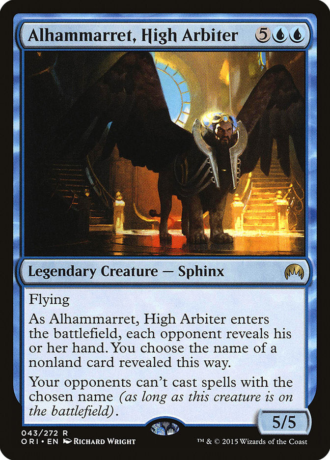 Alhammarret, High Arbiter [Magic Origins] | Dragon's Lair Comics and Fantasy Houston TX
