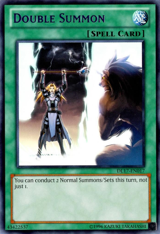 Double Summon (Purple) [DL17-EN017] Rare | Dragon's Lair Comics and Fantasy Houston TX