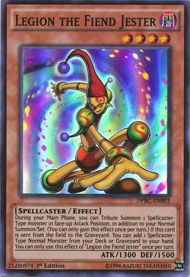 Legion the Fiend Jester [DPBC-EN003] Super Rare | Dragon's Lair Comics and Fantasy Houston TX