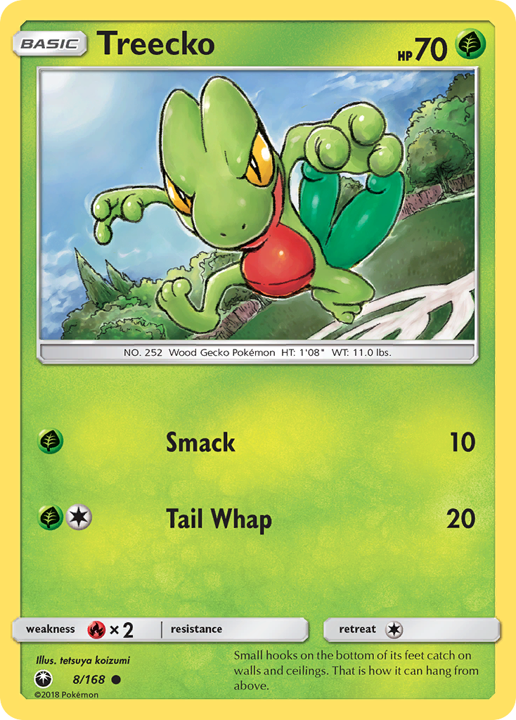 Treecko (8/168) [Sun & Moon: Celestial Storm] | Dragon's Lair Comics and Fantasy Houston TX