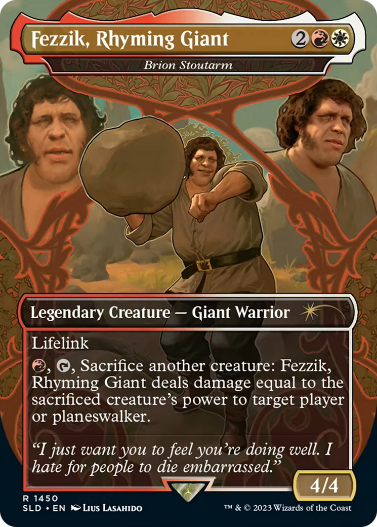 Fezzik, Rhyming Giant - Brion Stoutarm [Secret Lair Drop Series] | Dragon's Lair Comics and Fantasy Houston TX