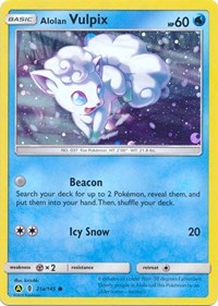 Alolan Vulpix (21a/145) (Alternate Art Promo) [Sun & Moon: Guardians Rising] | Dragon's Lair Comics and Fantasy Houston TX