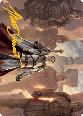 General Ferrous Rokiric Art Card (Gold-Stamped Signature) [Modern Horizons 2 Art Series] | Dragon's Lair Comics and Fantasy Houston TX
