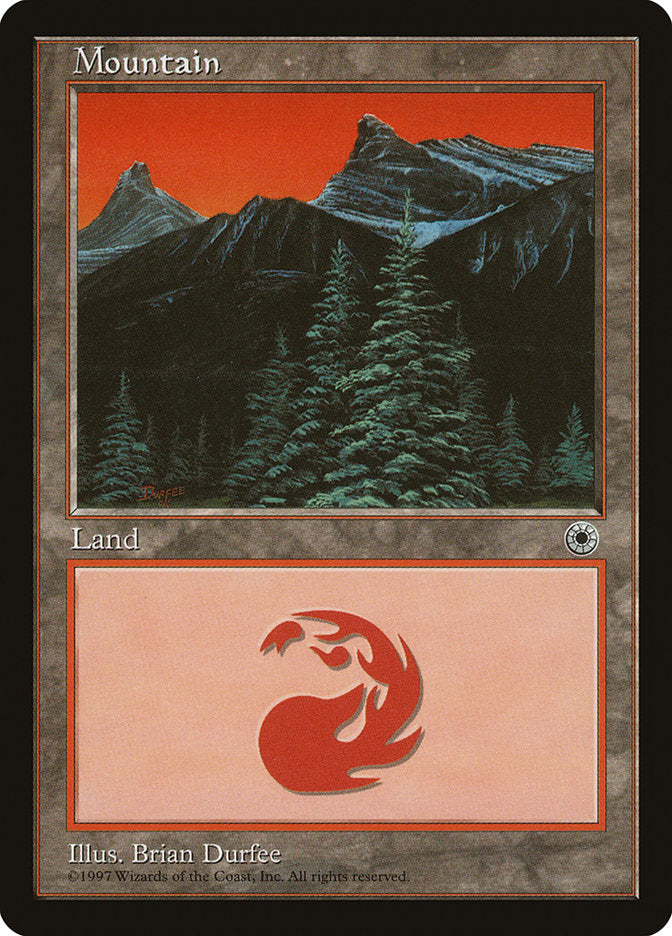Mountain (9/6 Signature / Tallest Peak Center) [Portal] | Dragon's Lair Comics and Fantasy Houston TX