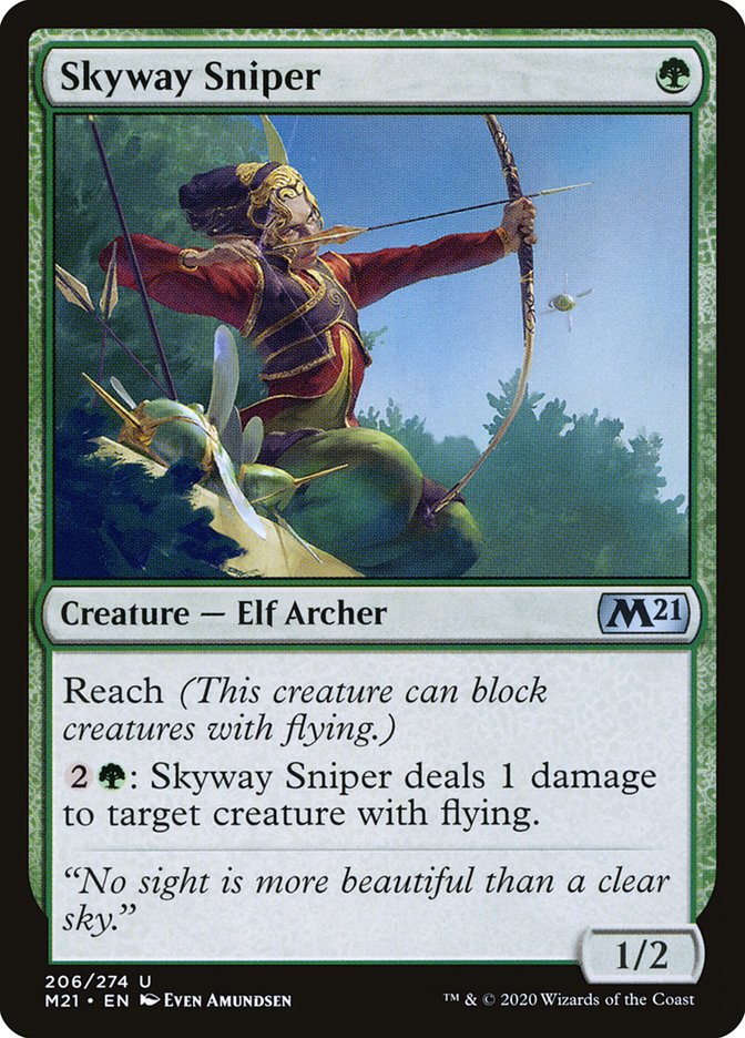Skyway Sniper [Core Set 2021] | Dragon's Lair Comics and Fantasy Houston TX
