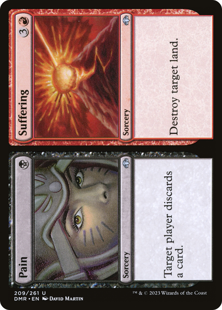 Pain // Suffering [Dominaria Remastered] | Dragon's Lair Comics and Fantasy Houston TX