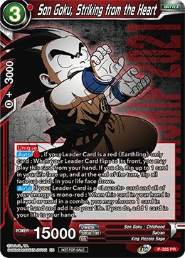 Son Goku, Striking from the Heart (P-328) [Tournament Promotion Cards] | Dragon's Lair Comics and Fantasy Houston TX