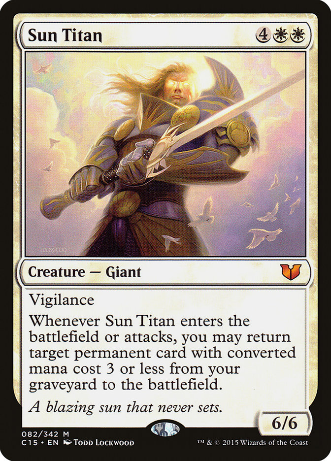 Sun Titan [Commander 2015] | Dragon's Lair Comics and Fantasy Houston TX