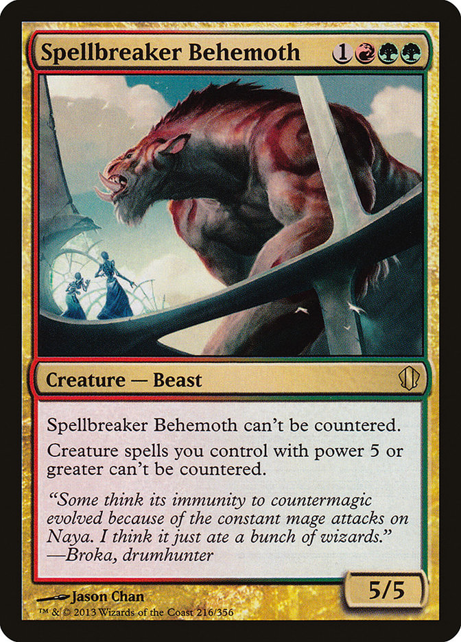 Spellbreaker Behemoth [Commander 2013] | Dragon's Lair Comics and Fantasy Houston TX