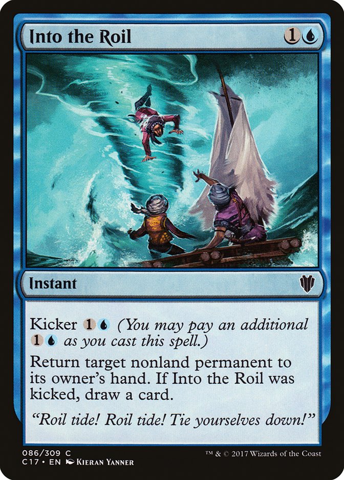 Into the Roil [Commander 2017] | Dragon's Lair Comics and Fantasy Houston TX