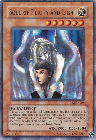 Soul of Purity and Light [DB2-EN005] Common | Dragon's Lair Comics and Fantasy Houston TX
