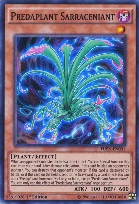 Predaplant Sarraceniant [FUEN-EN001] Super Rare | Dragon's Lair Comics and Fantasy Houston TX