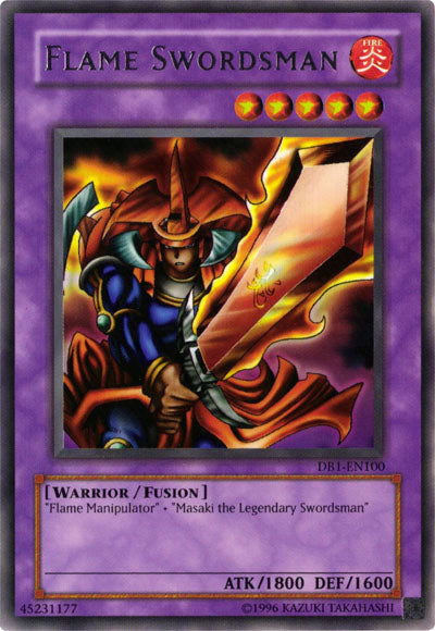 Flame Swordsman [DB1-EN100] Rare | Dragon's Lair Comics and Fantasy Houston TX