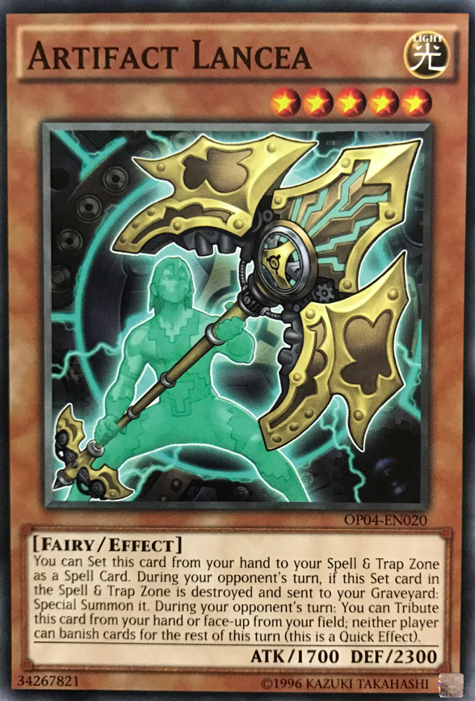 Artifact Lancea [OP04-EN020] Common | Dragon's Lair Comics and Fantasy Houston TX