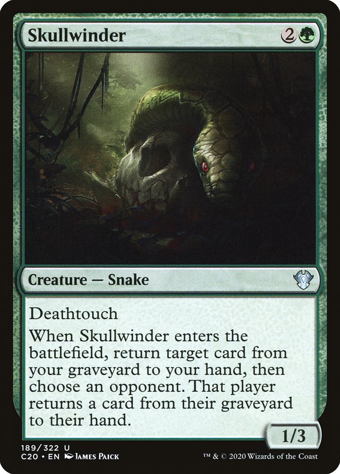 Skullwinder [Commander 2020] | Dragon's Lair Comics and Fantasy Houston TX