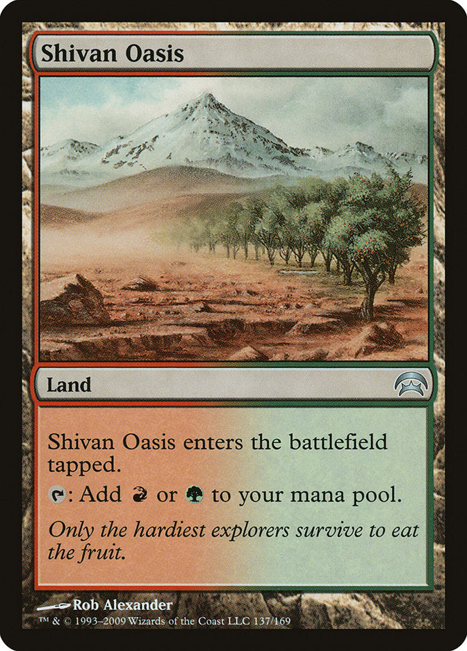 Shivan Oasis [Planechase] | Dragon's Lair Comics and Fantasy Houston TX