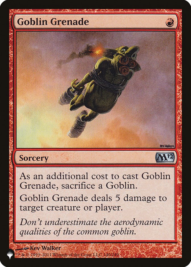 Goblin Grenade [The List] | Dragon's Lair Comics and Fantasy Houston TX