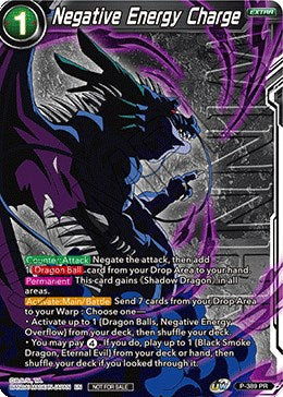 Negative Energy Charge (Tournament Pack Vol. 8) (Winner) (P-389) [Tournament Promotion Cards] | Dragon's Lair Comics and Fantasy Houston TX