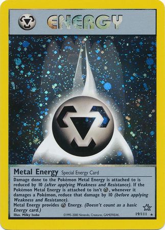 Metal Energy (19/111) [Neo Genesis Unlimited] | Dragon's Lair Comics and Fantasy Houston TX
