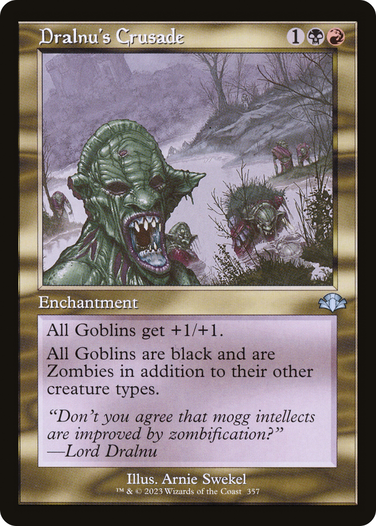 Dralnu's Crusade (Retro) [Dominaria Remastered] | Dragon's Lair Comics and Fantasy Houston TX