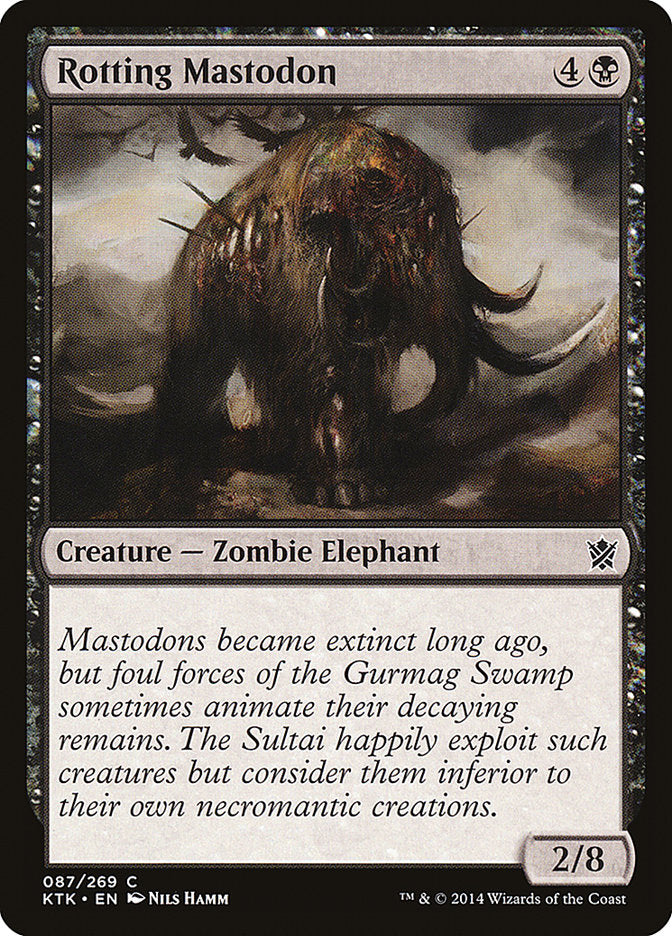 Rotting Mastodon [Khans of Tarkir] | Dragon's Lair Comics and Fantasy Houston TX