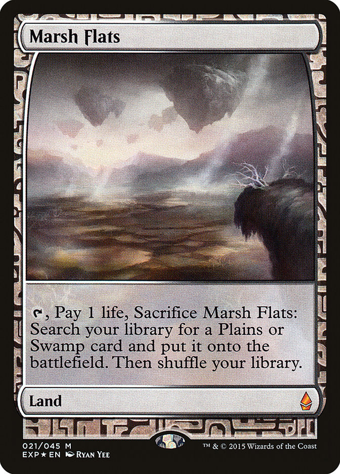 Marsh Flats [Zendikar Expeditions] | Dragon's Lair Comics and Fantasy Houston TX
