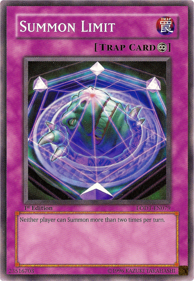 Summon Limit [LODT-EN079] Common | Dragon's Lair Comics and Fantasy Houston TX