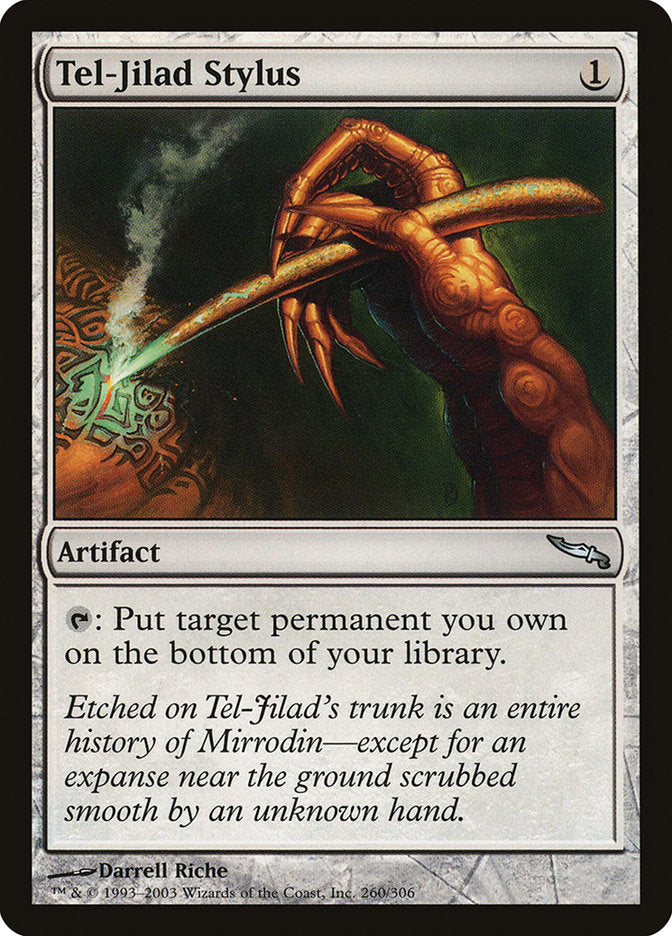 Tel-Jilad Stylus [Mirrodin] | Dragon's Lair Comics and Fantasy Houston TX