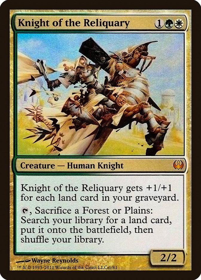Knight of the Reliquary [Duel Decks: Knights vs. Dragons] | Dragon's Lair Comics and Fantasy Houston TX
