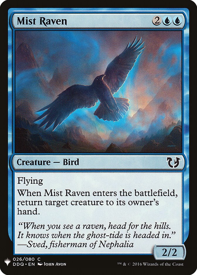 Mist Raven [Mystery Booster] | Dragon's Lair Comics and Fantasy Houston TX