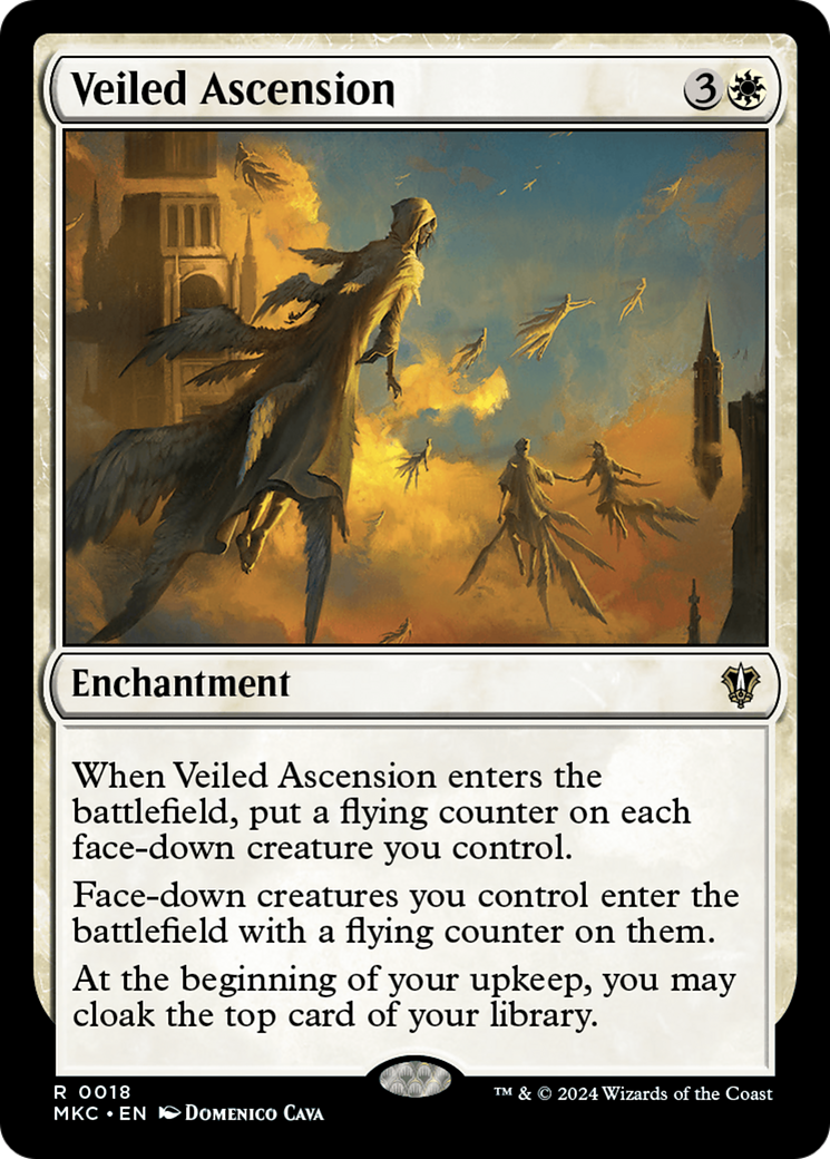 Veiled Ascension [Murders at Karlov Manor Commander] | Dragon's Lair Comics and Fantasy Houston TX