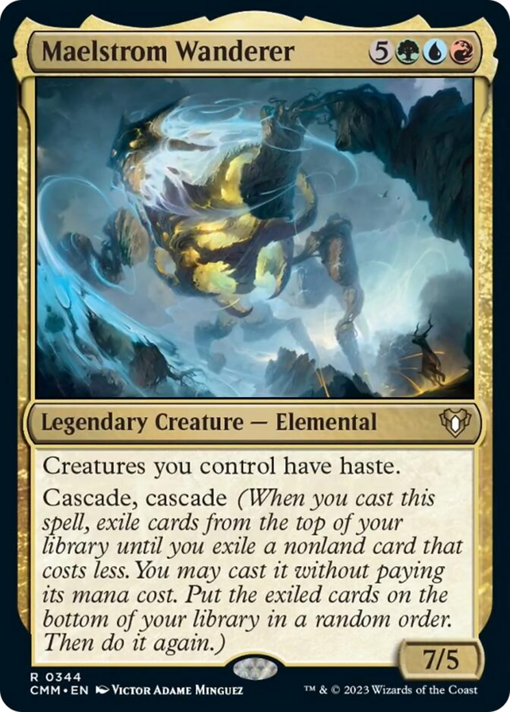 Maelstrom Wanderer [Commander Masters] | Dragon's Lair Comics and Fantasy Houston TX