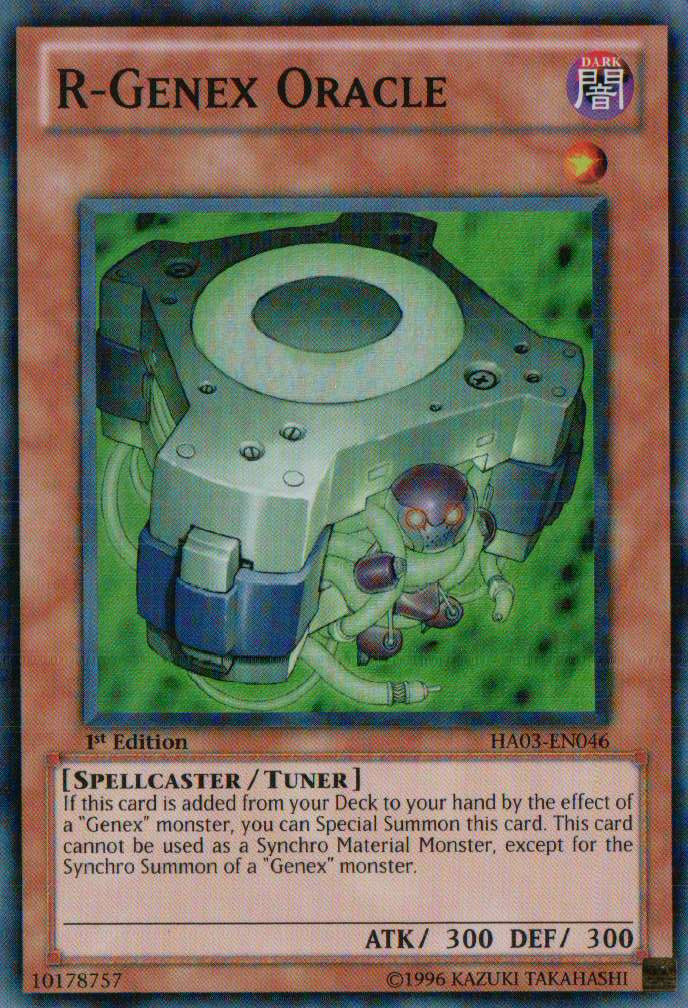 R-Genex Oracle [HA03-EN046] Super Rare | Dragon's Lair Comics and Fantasy Houston TX